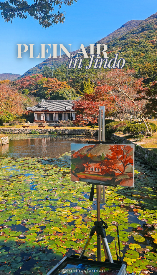 Plein Air Painting in Jindo, South Korea