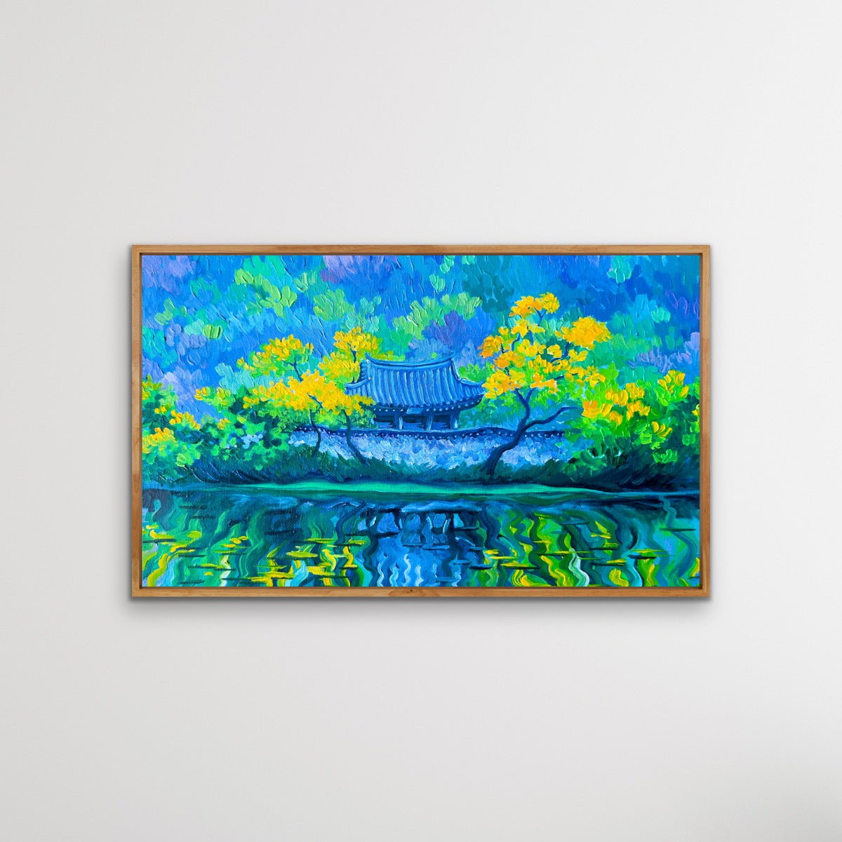 After the Rain - Original Korean Landscape Oil Painting