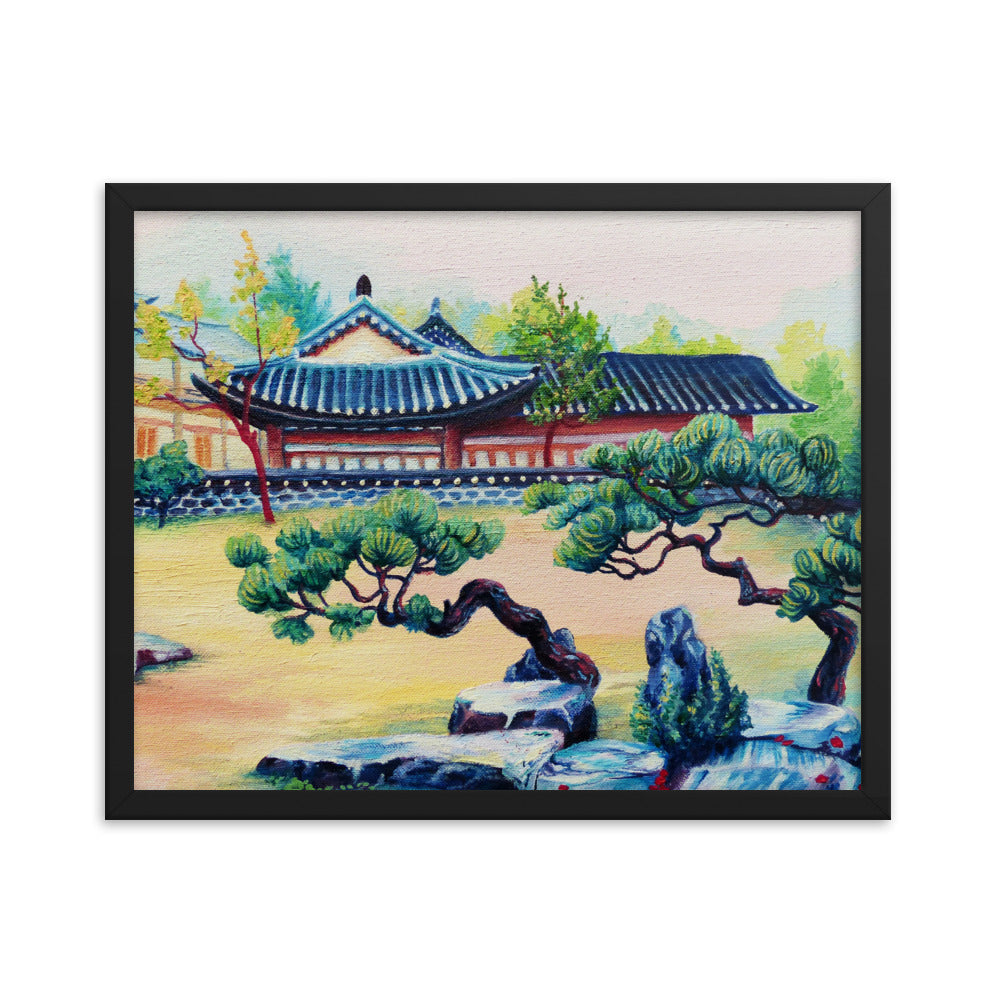Three Pines - Framed Matte Print