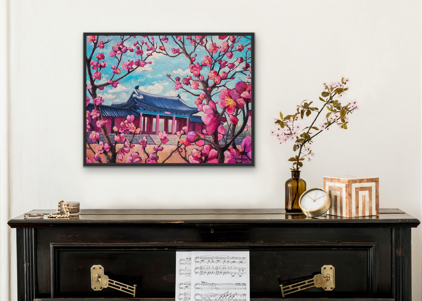 Spring Dream - Changdeokgung - OIL PAINTING