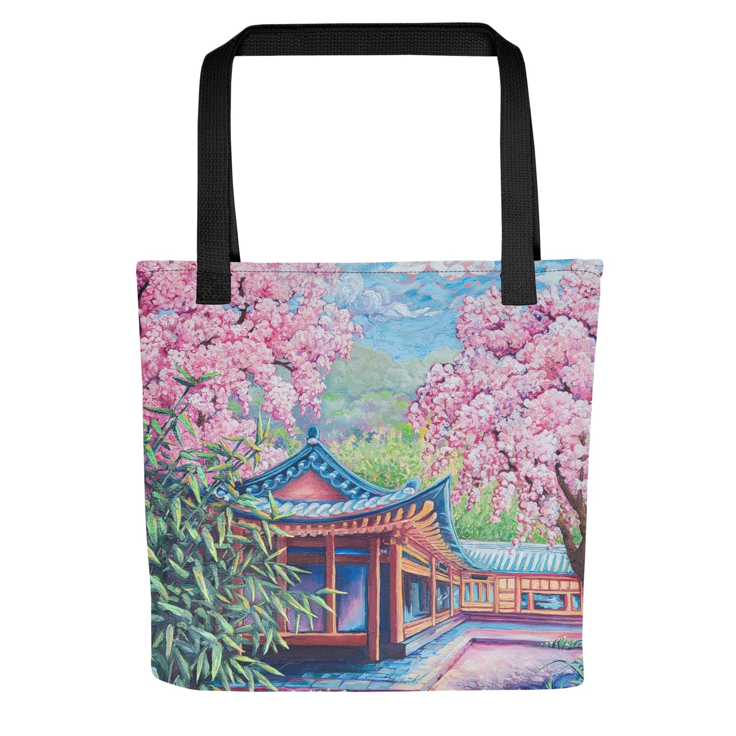 Cherry Blossom Cafe - Tote Bag