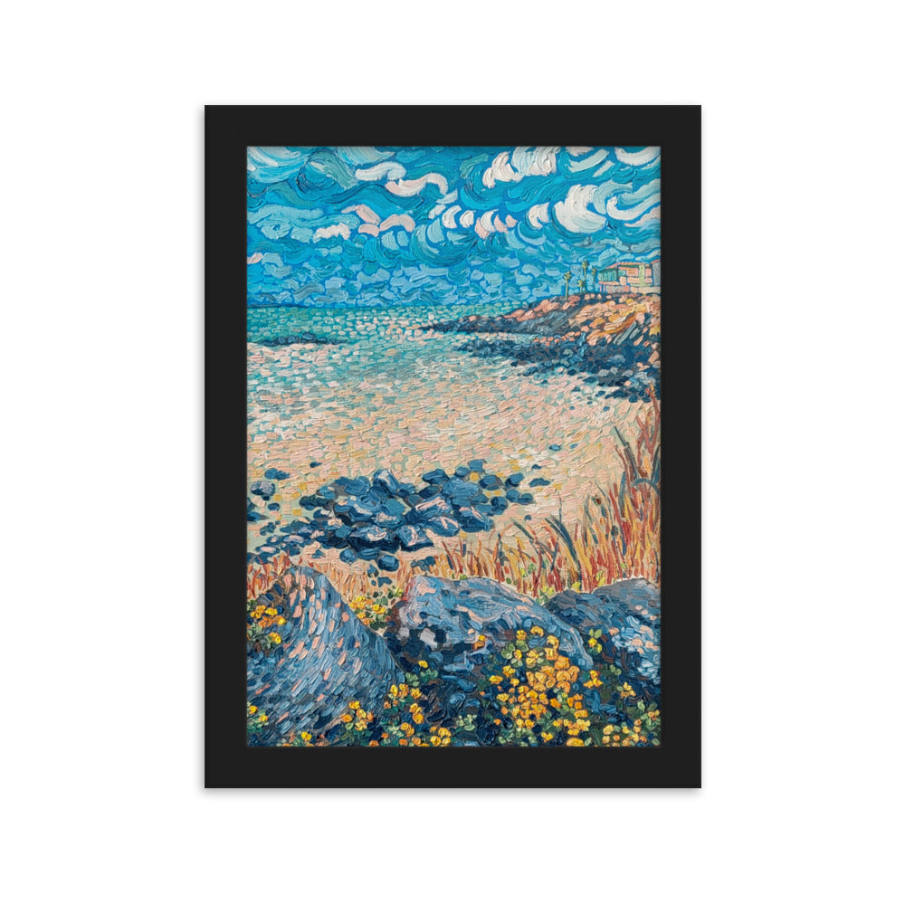 Jeju Shore - Framed Matte Print