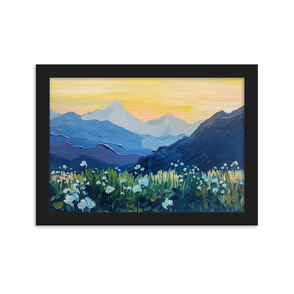 Golden Hour - Framed Matte Print