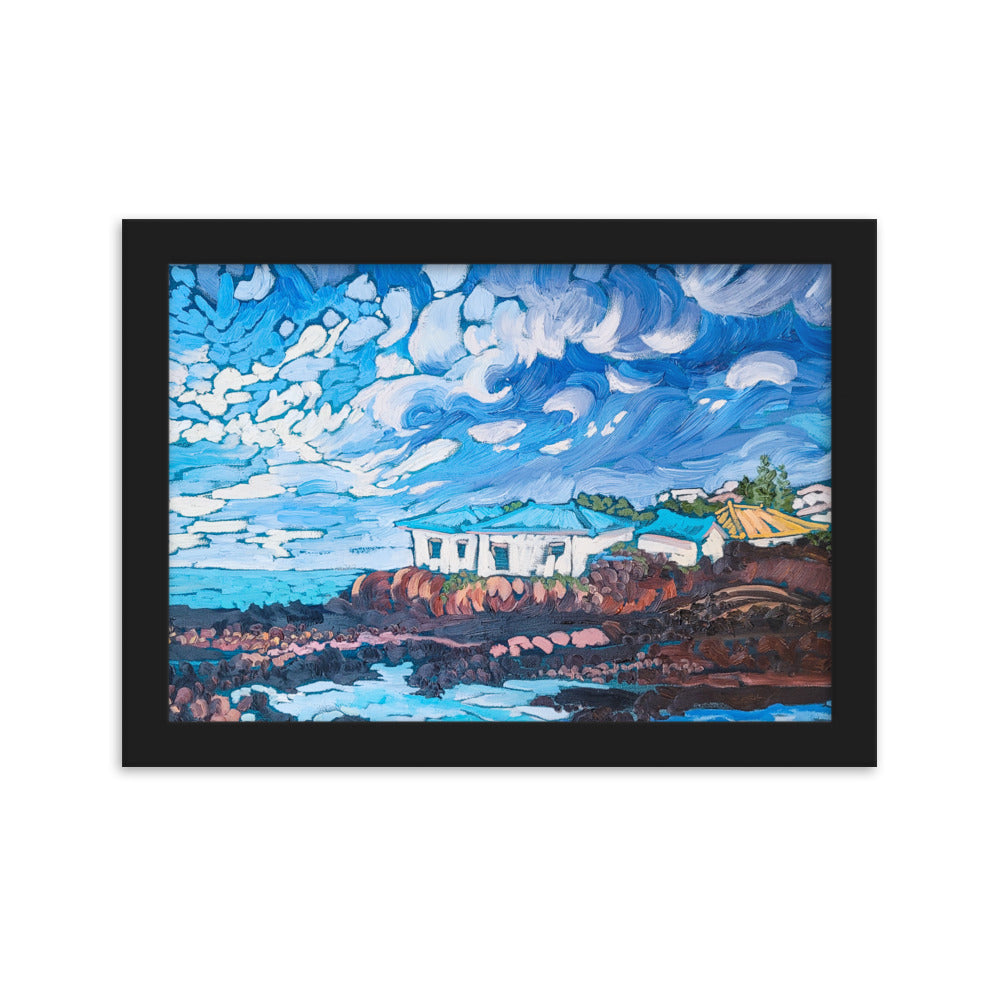 Jeju Skies - Framed Matte Print