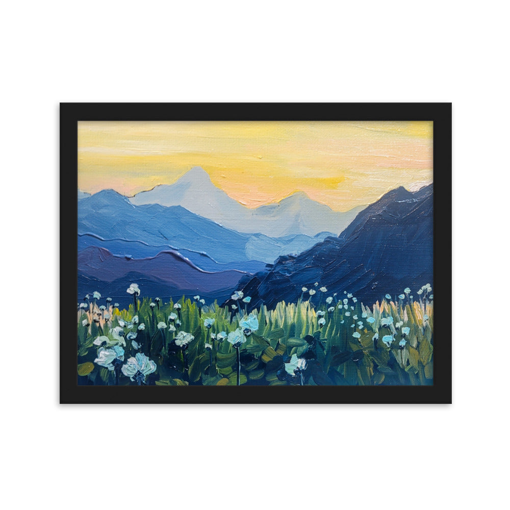 Golden Hour - Framed Matte Print