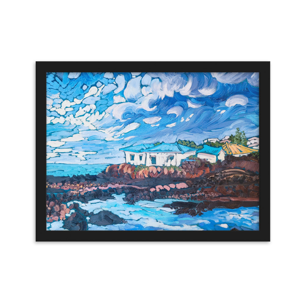 Jeju Skies - Framed Matte Print