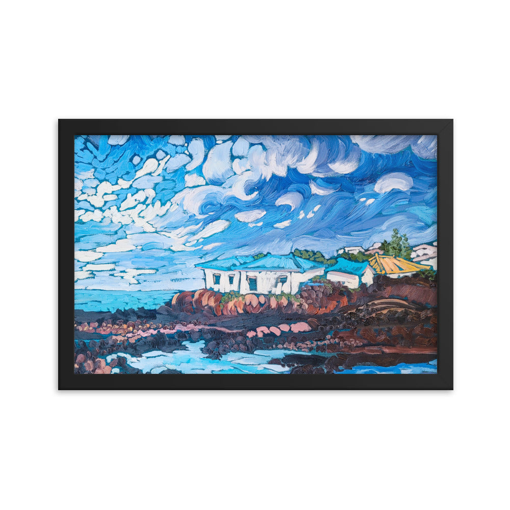 Jeju Skies - Framed Matte Print