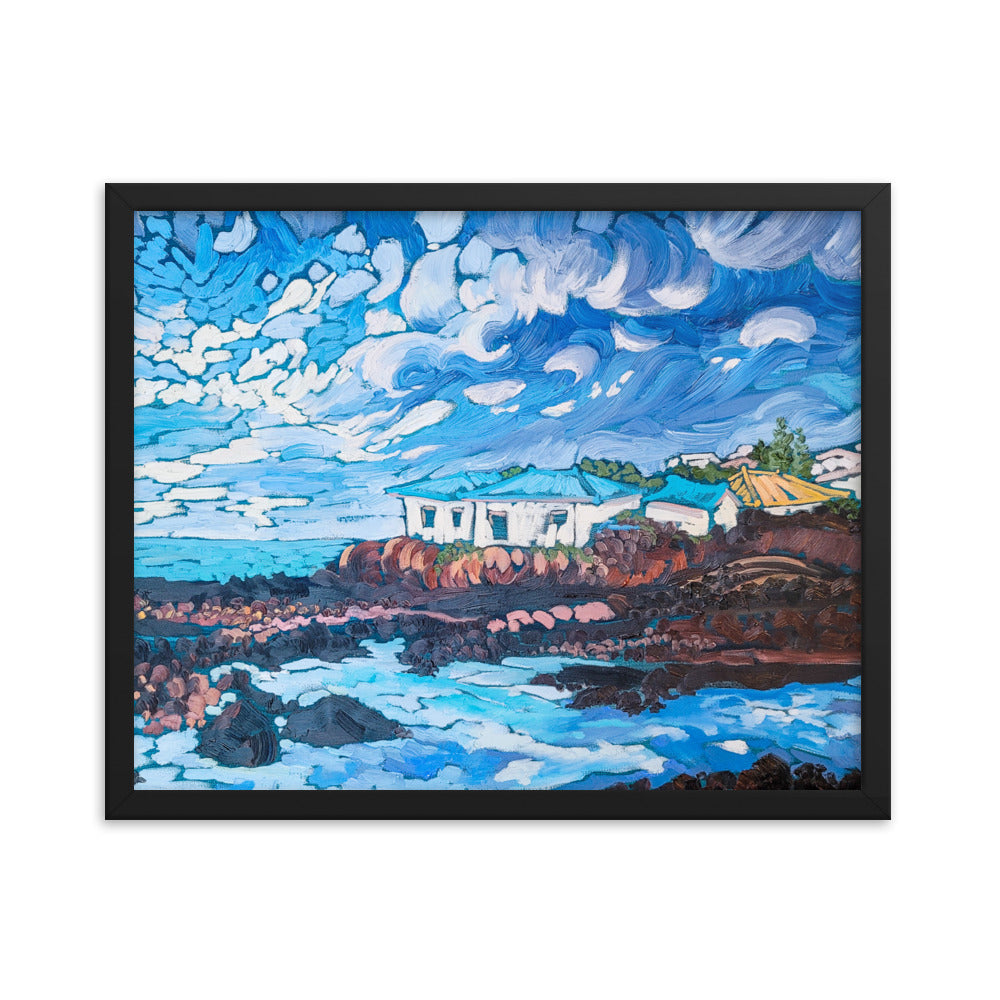 Jeju Skies - Framed Matte Print