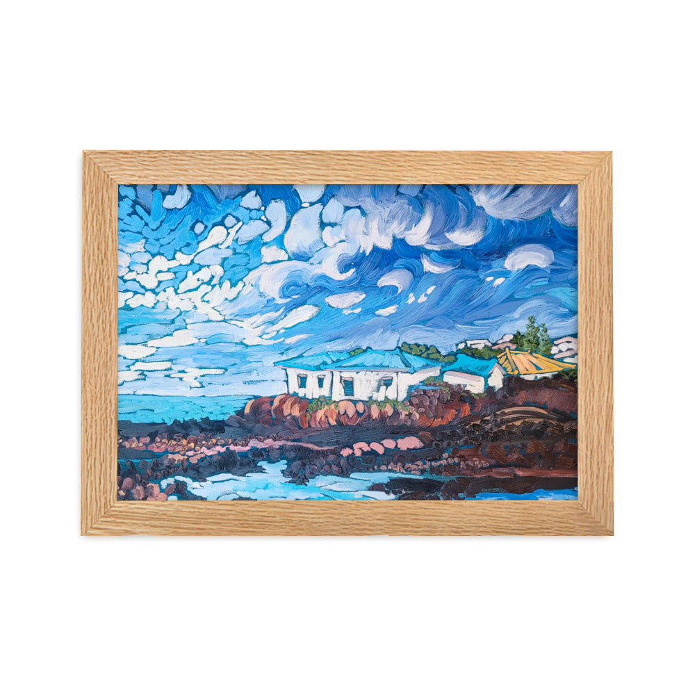 Jeju Skies - Framed Matte Print