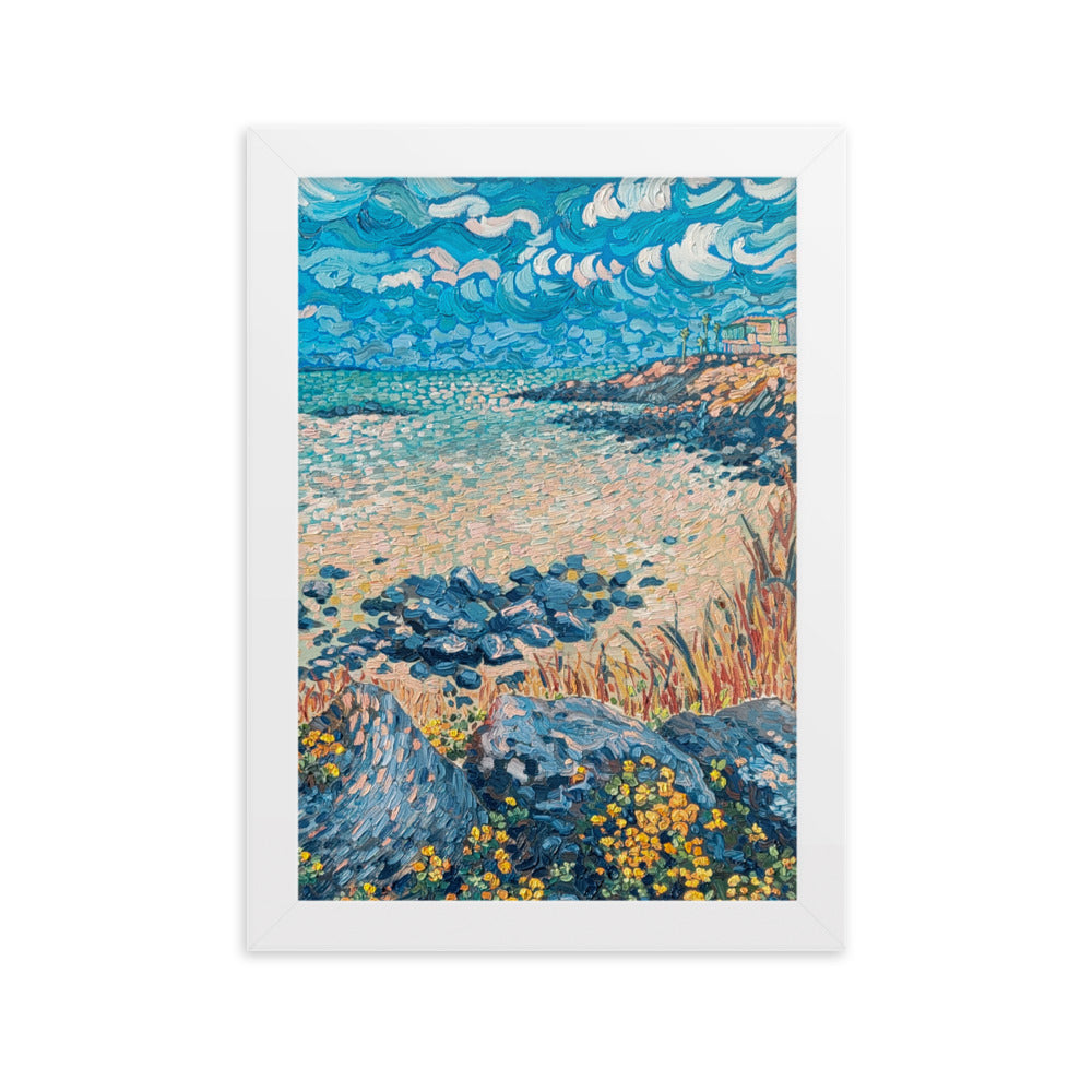 Jeju Shore - Framed Matte Print