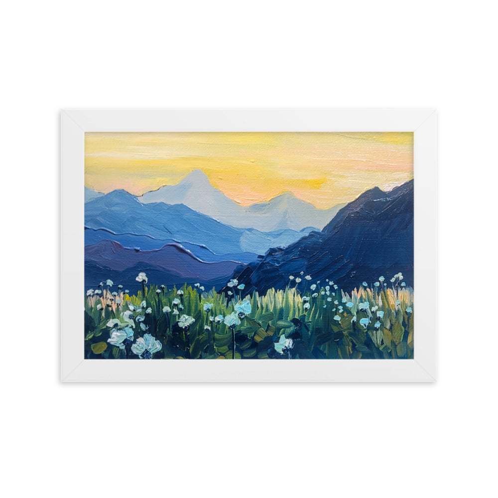 Golden Hour - Framed Matte Print