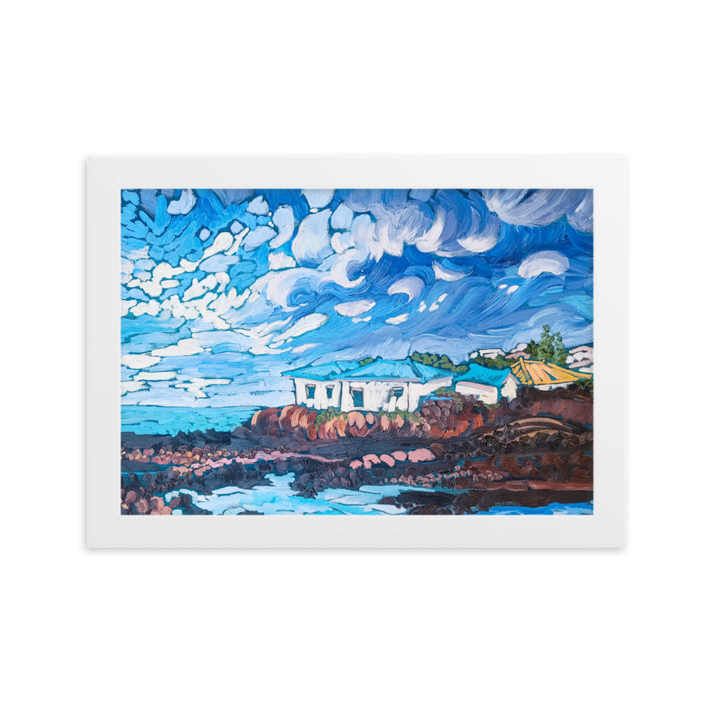 Jeju Skies - Framed Matte Print