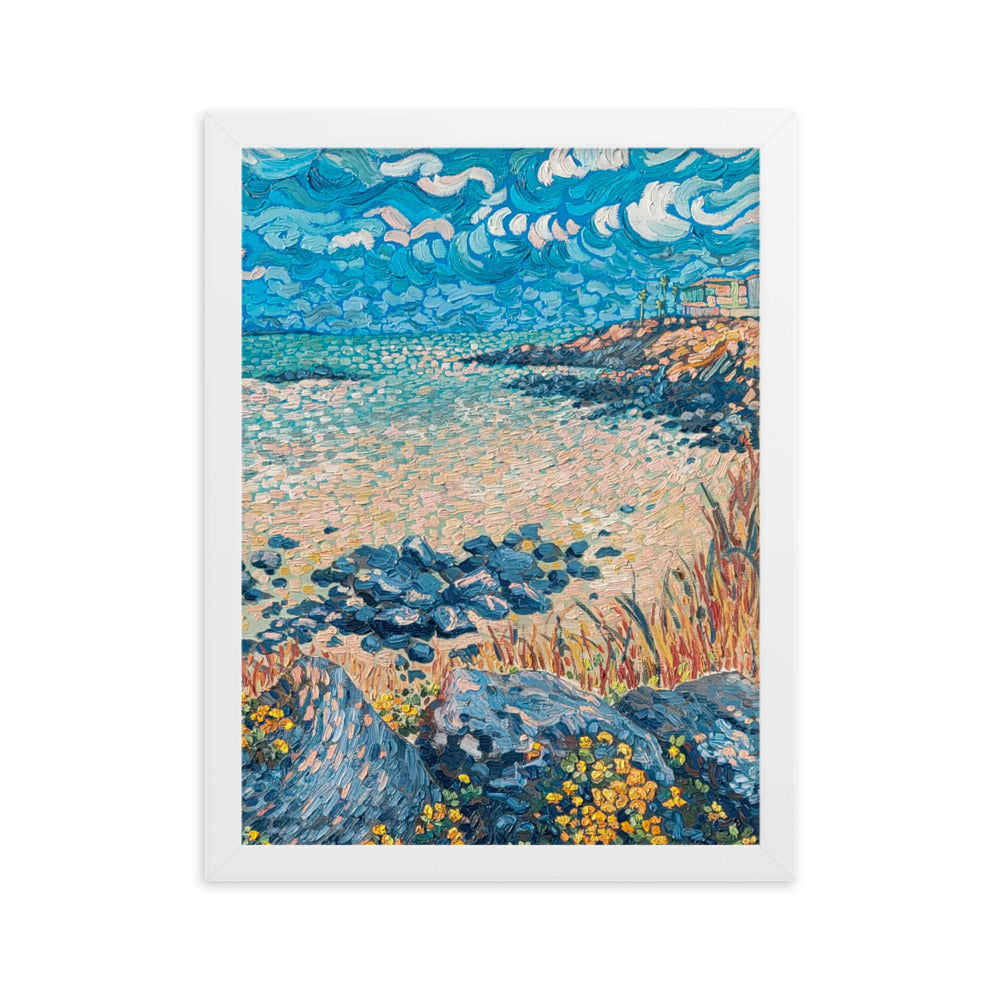 Jeju Shore - Framed Matte Print