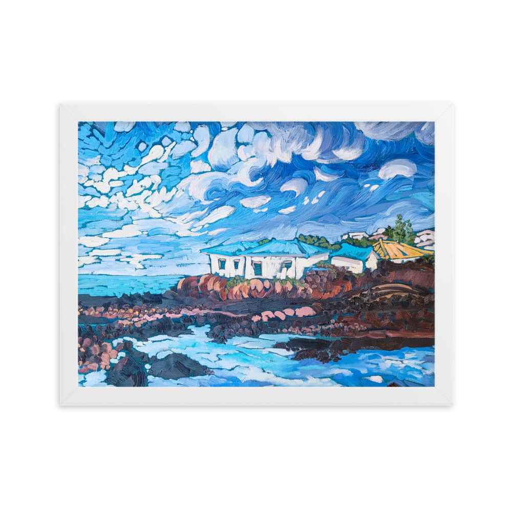 Jeju Skies - Framed Matte Print